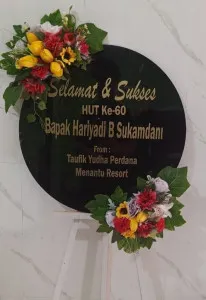 Papan Akrilik Ucapan Ulang Tahun Sukamara